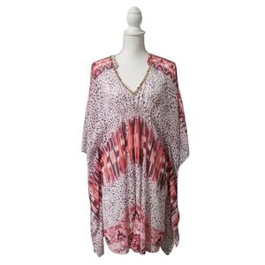 JENNIFER LOPEZ KAFTAN DRESS SIZE MED. NWT MOROCCAN ESCAPE